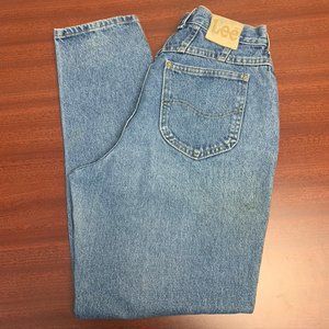 Vintage Lee Super High Rise Mom Jeans